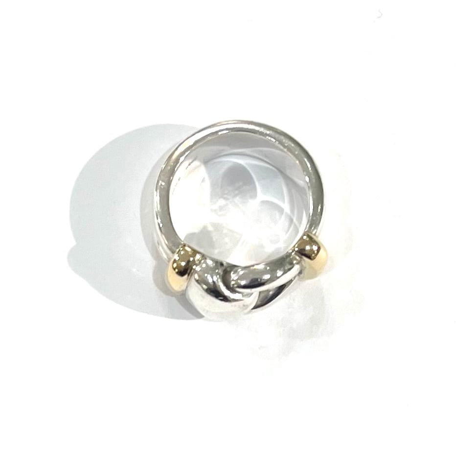 TIFFANY & Co.】【14号】2885 ティファニー ワイド ノット リング