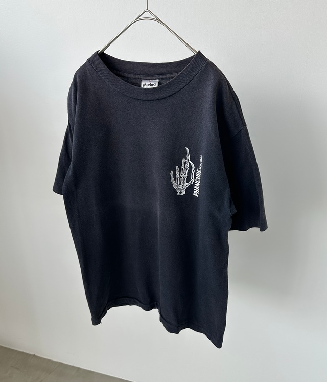 -PHANCURE- Vintage 90s M Print T-Shirt made in USA