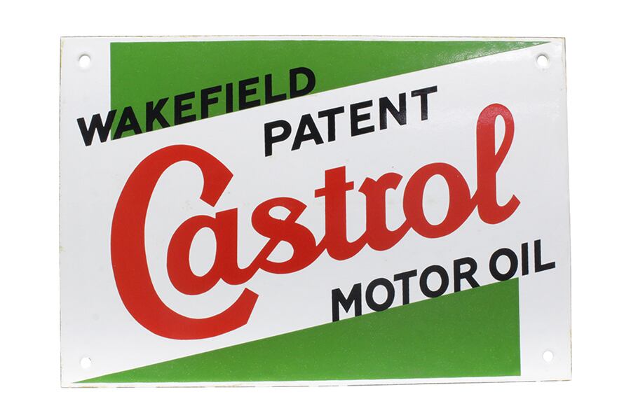 S007 CASTROL Reproduction Advertising Sign | Limit - OMP 正規輸入