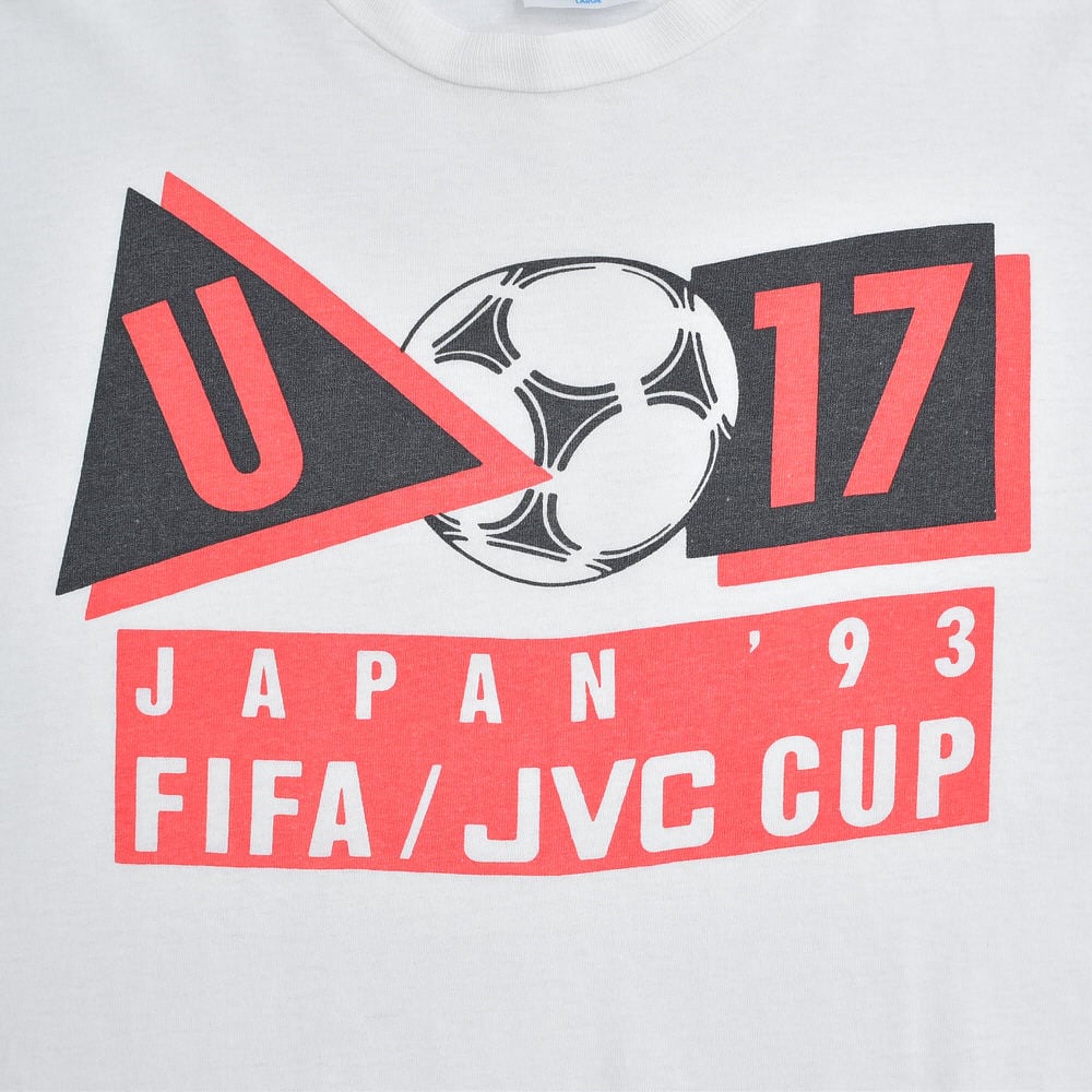 90s USA製 Hanes ヘインズ 1993 FIFA JVC CUP U-17 オフィシャル ロゴ