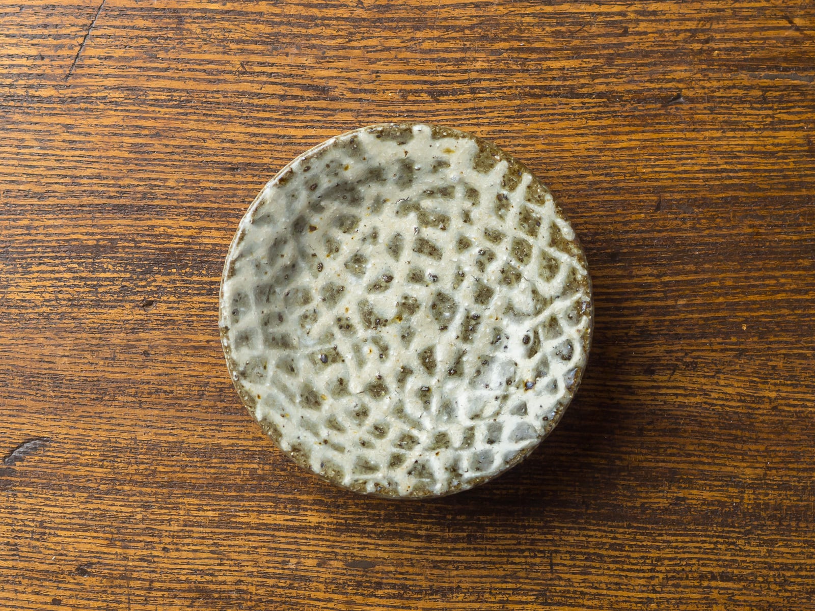 3寸豆皿 氷裂文様（薬味皿・小皿）／西川真衣