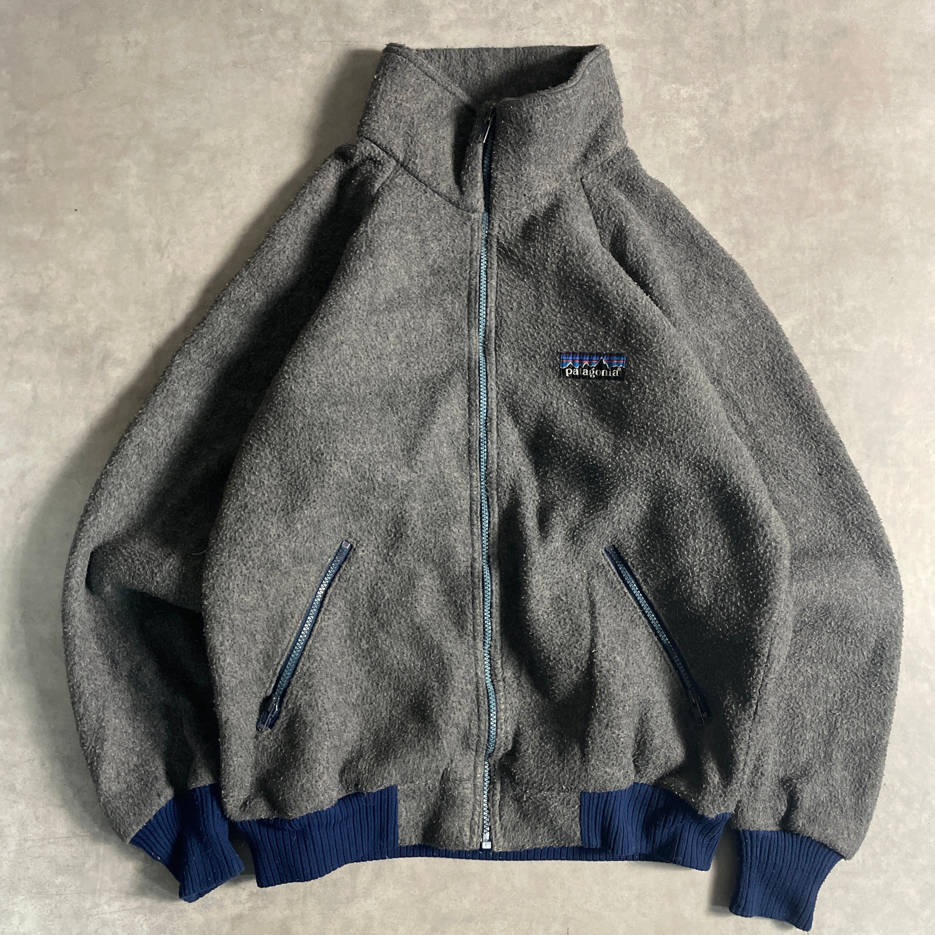 80s Patagonia パタゴニア デカタグ フリースジャケット