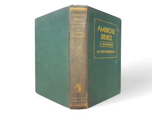 【YSL604】Ambrose Bierce A Biography(1929) / Carey McWilliams