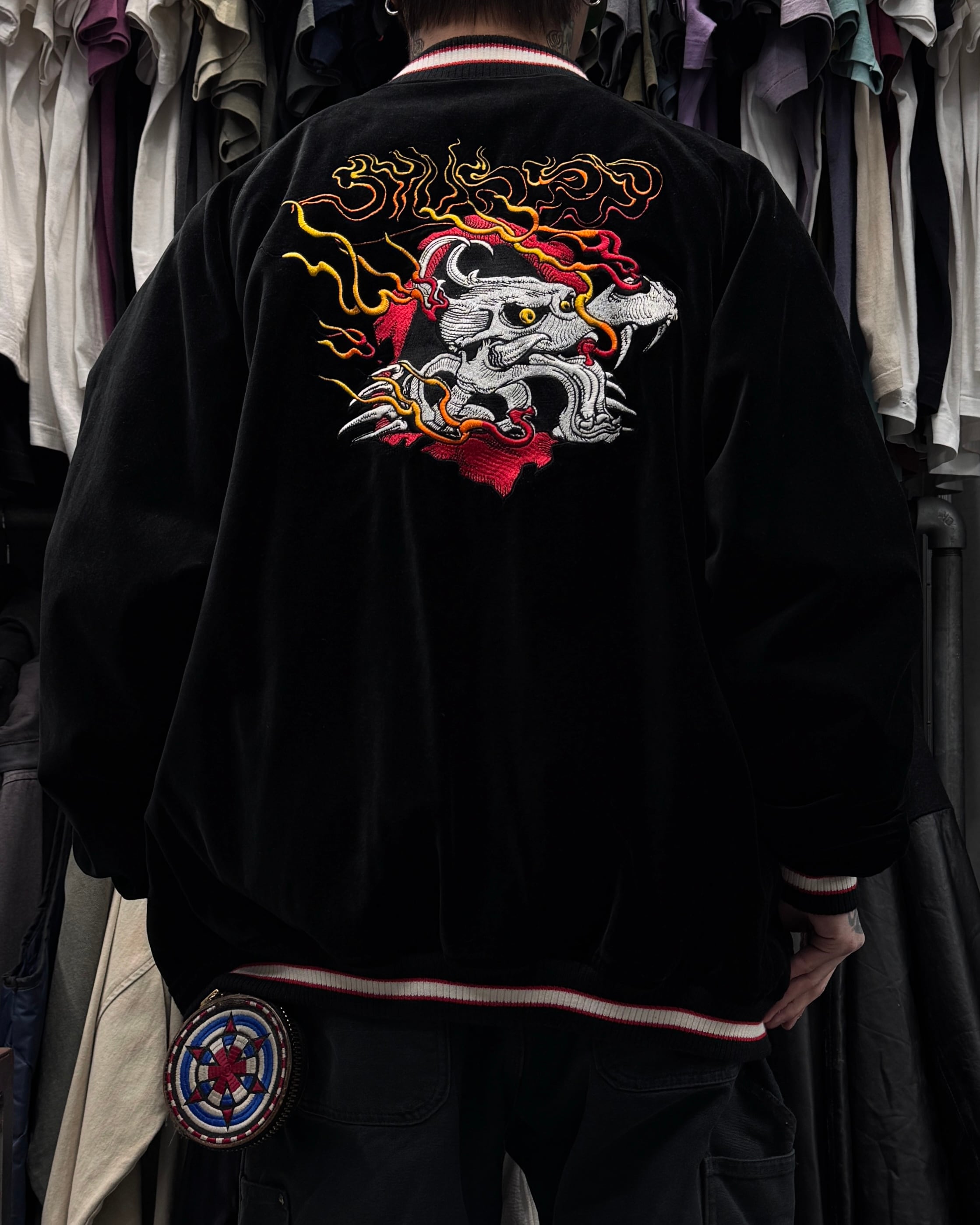 00's old stussy Design Nylon Jacket【下北沢店】 | curb