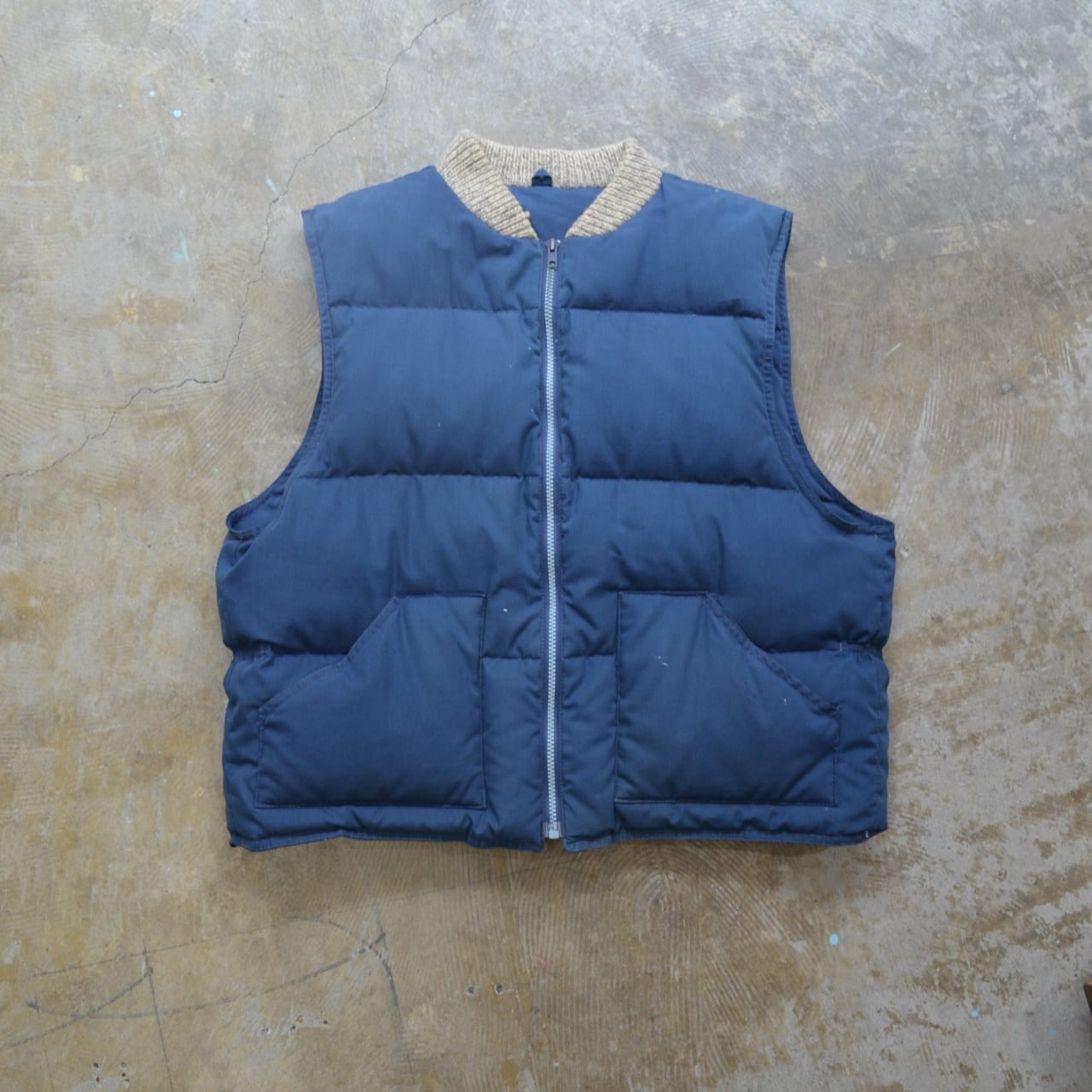 00's~ “Carhartt” Duck Vest SIZE L NAVY 00年代 カーハート ダック