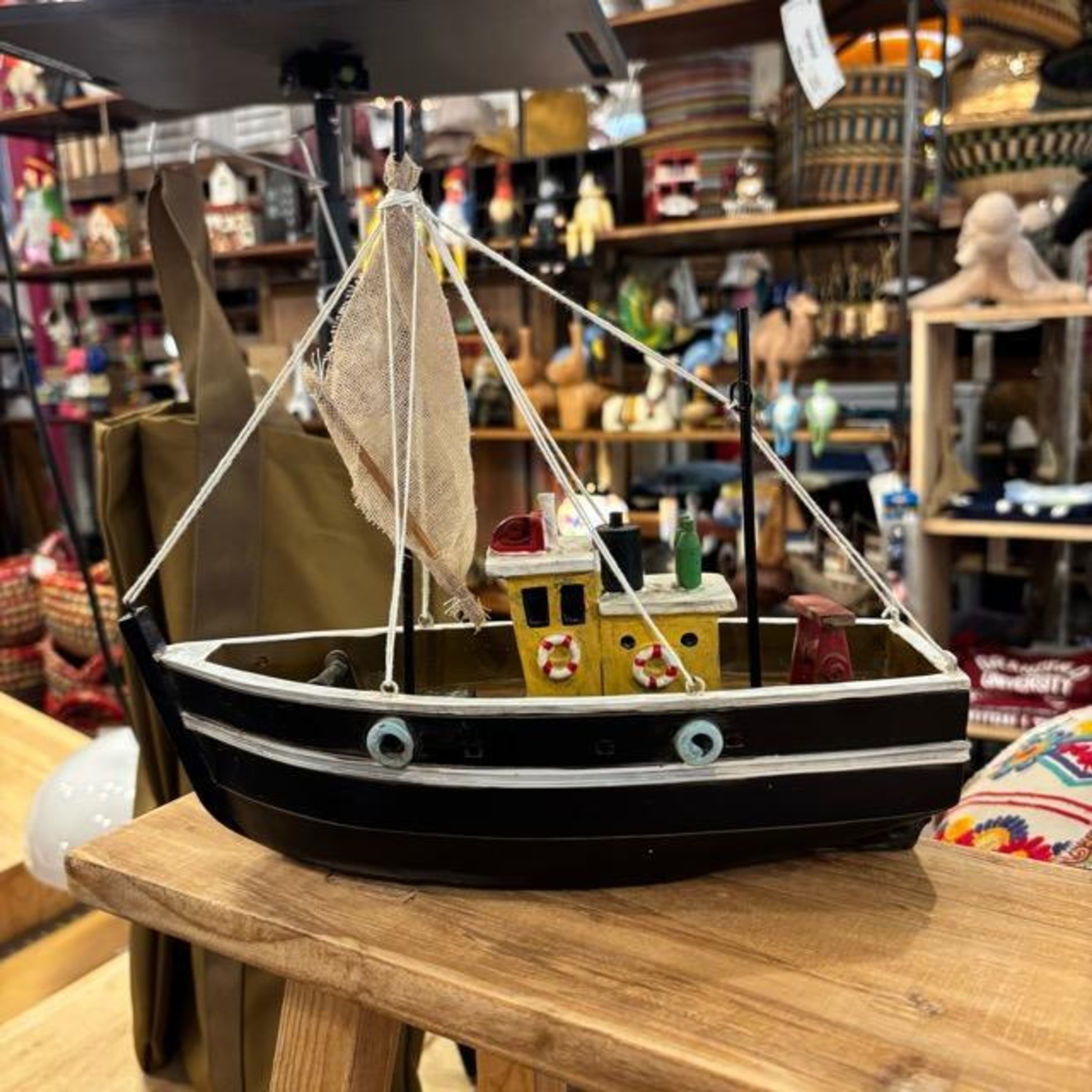 China Antique Design Boat Object 中国 アンティーク調 船のオブジェ 置物 インテリア雑貨 ギフト 飾り