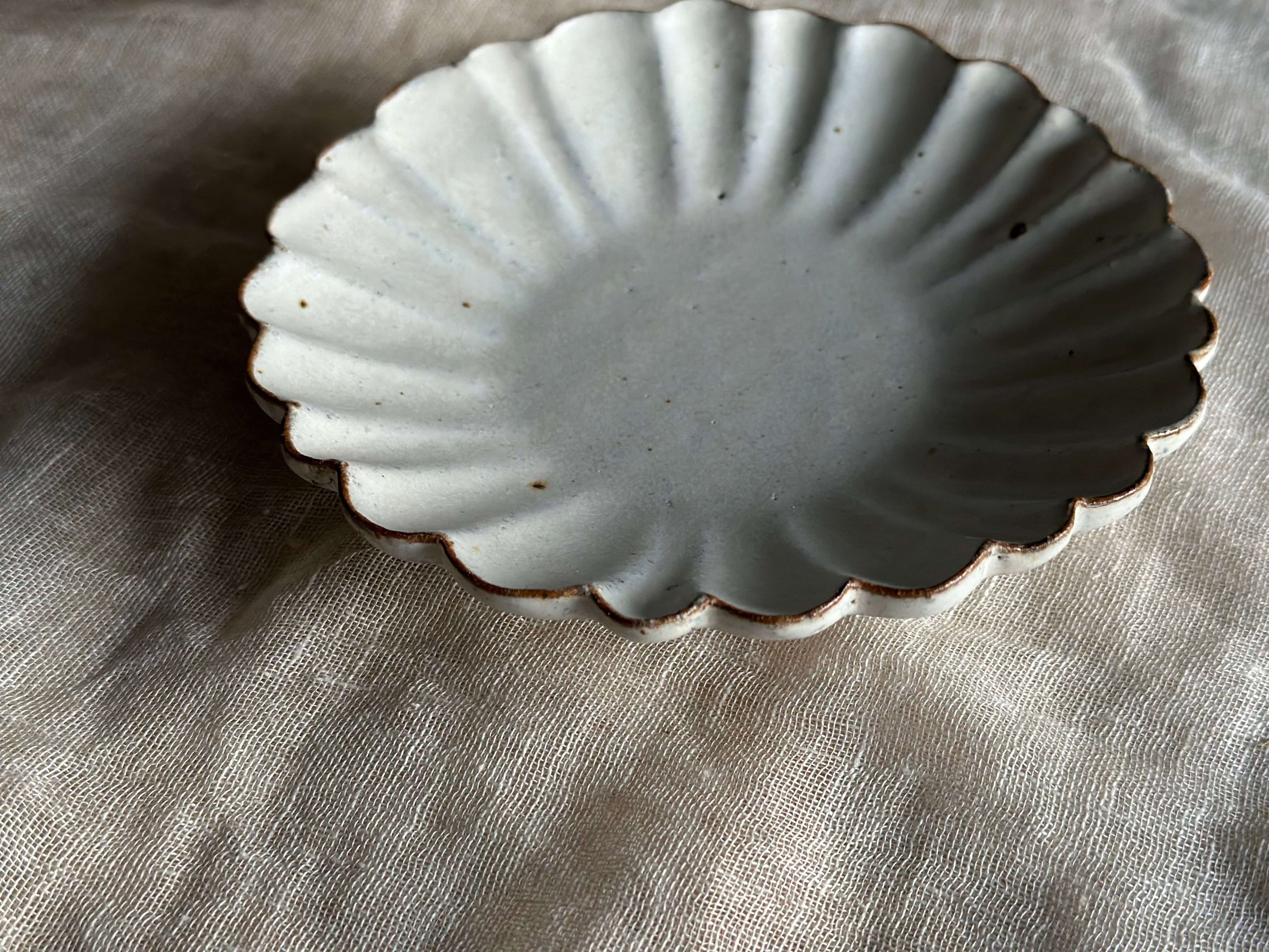 antique Shiromoegi マーガレットプレート(大サイズ)