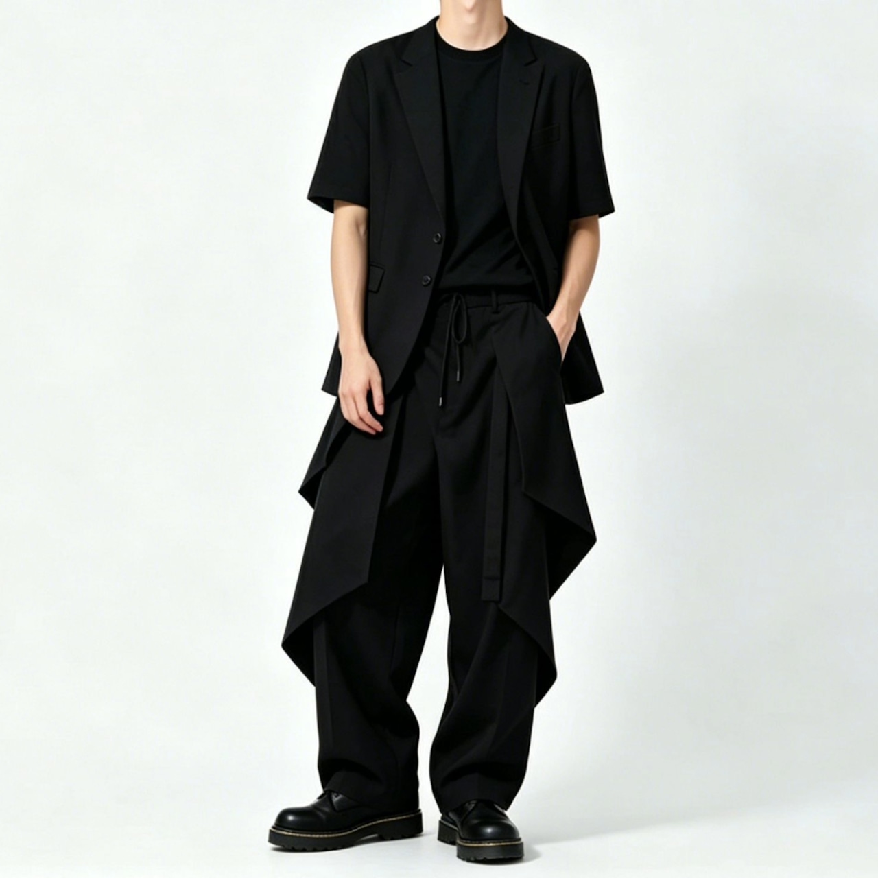 Frame Layer Wide Pants TB2313・画像3