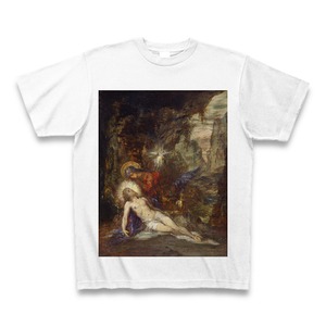 ピエタ（ギュスターヴ・モロー）：厳選名画Tシャツコレクション（ホワイト・絵画大）