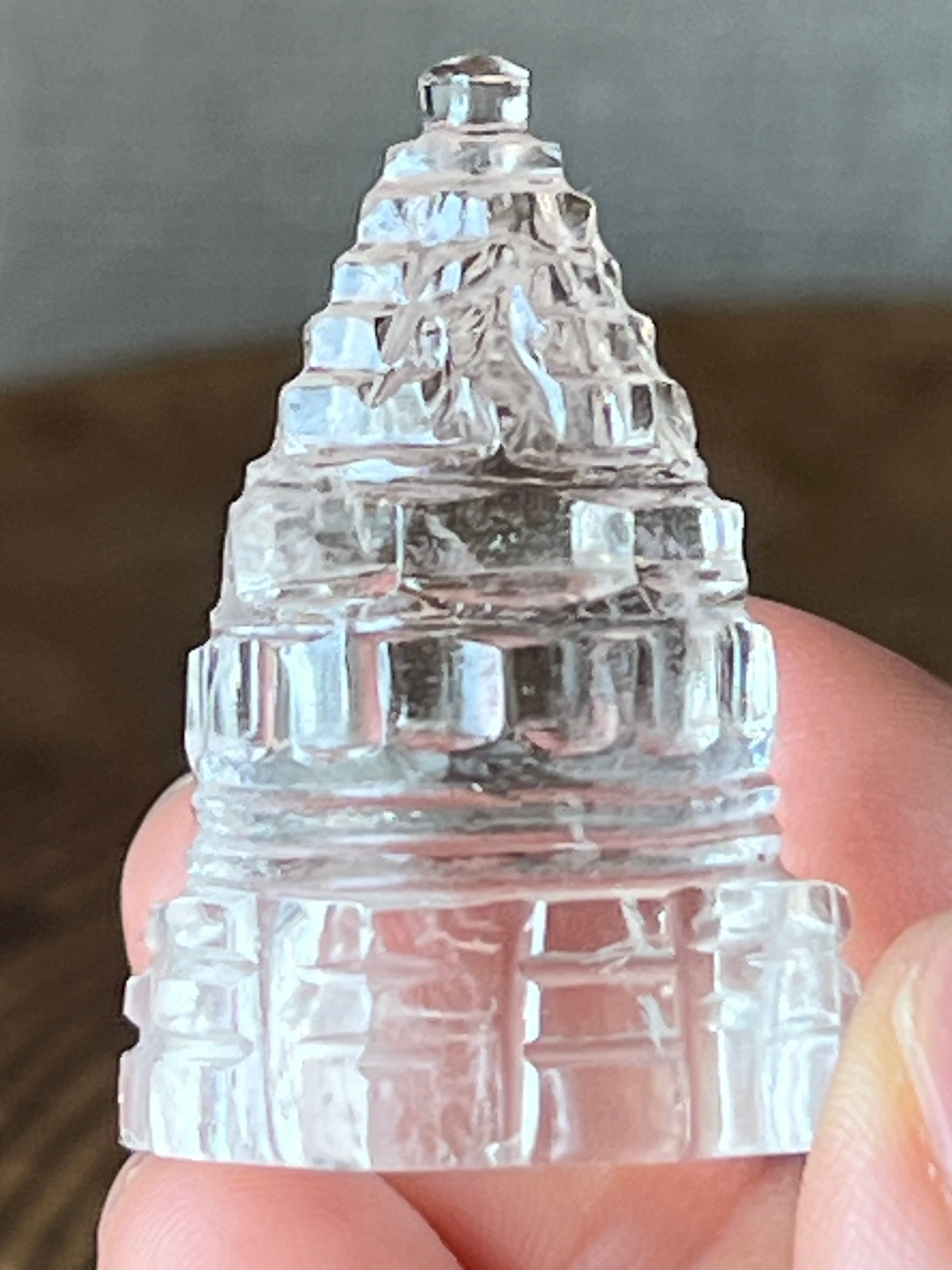 シュリヤントラ(吉祥曼荼羅) ガネッシュヒマール ヒマラヤ水晶