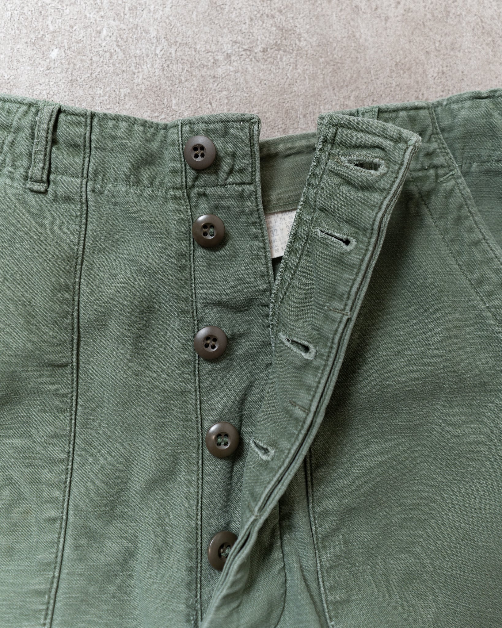 32×35】U.S.Army Utility Trousers OG-107 実物 米軍 ベイカーパンツ