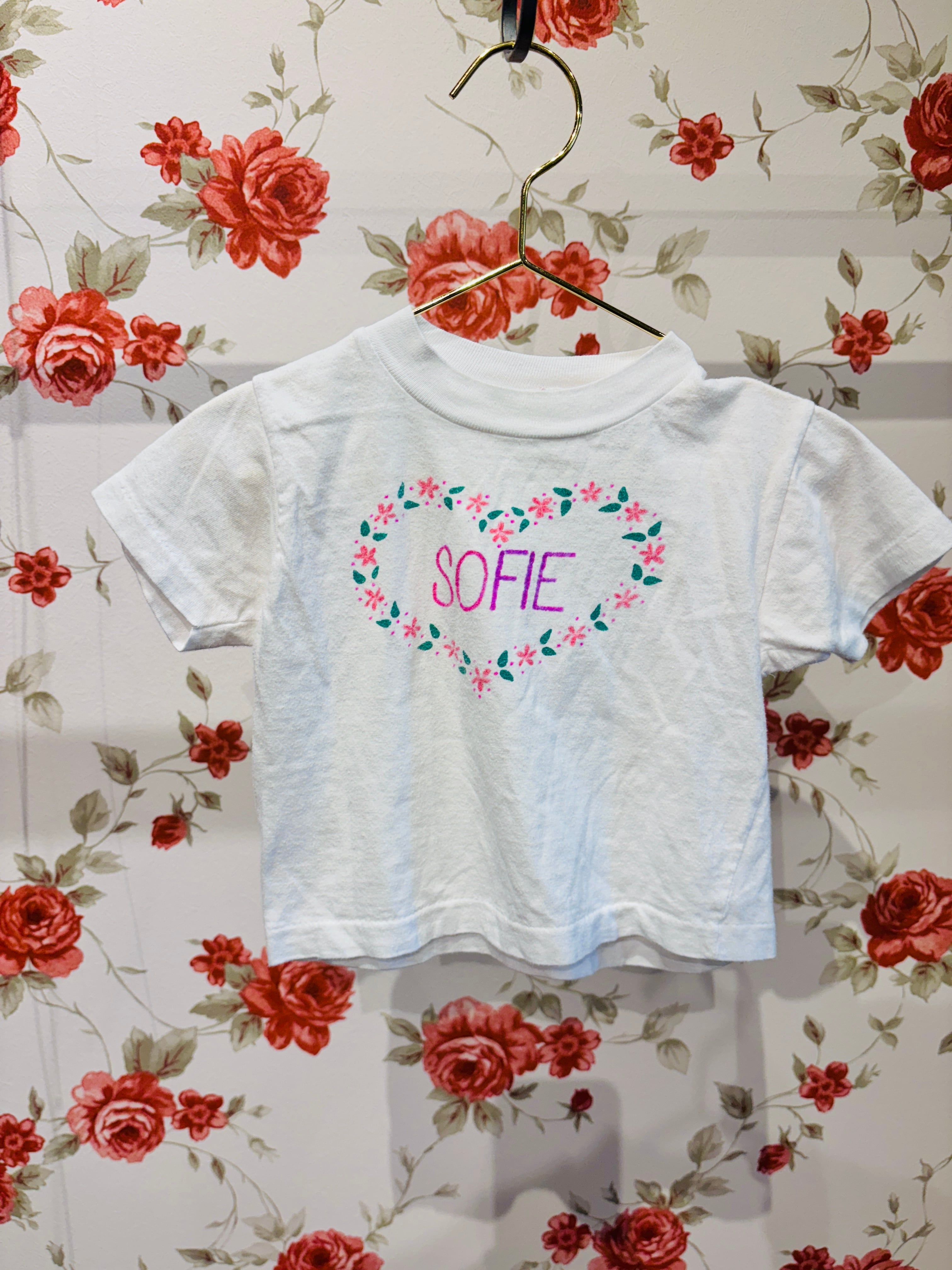 【KIDS vintage】SOFIE T-sh . about 2y