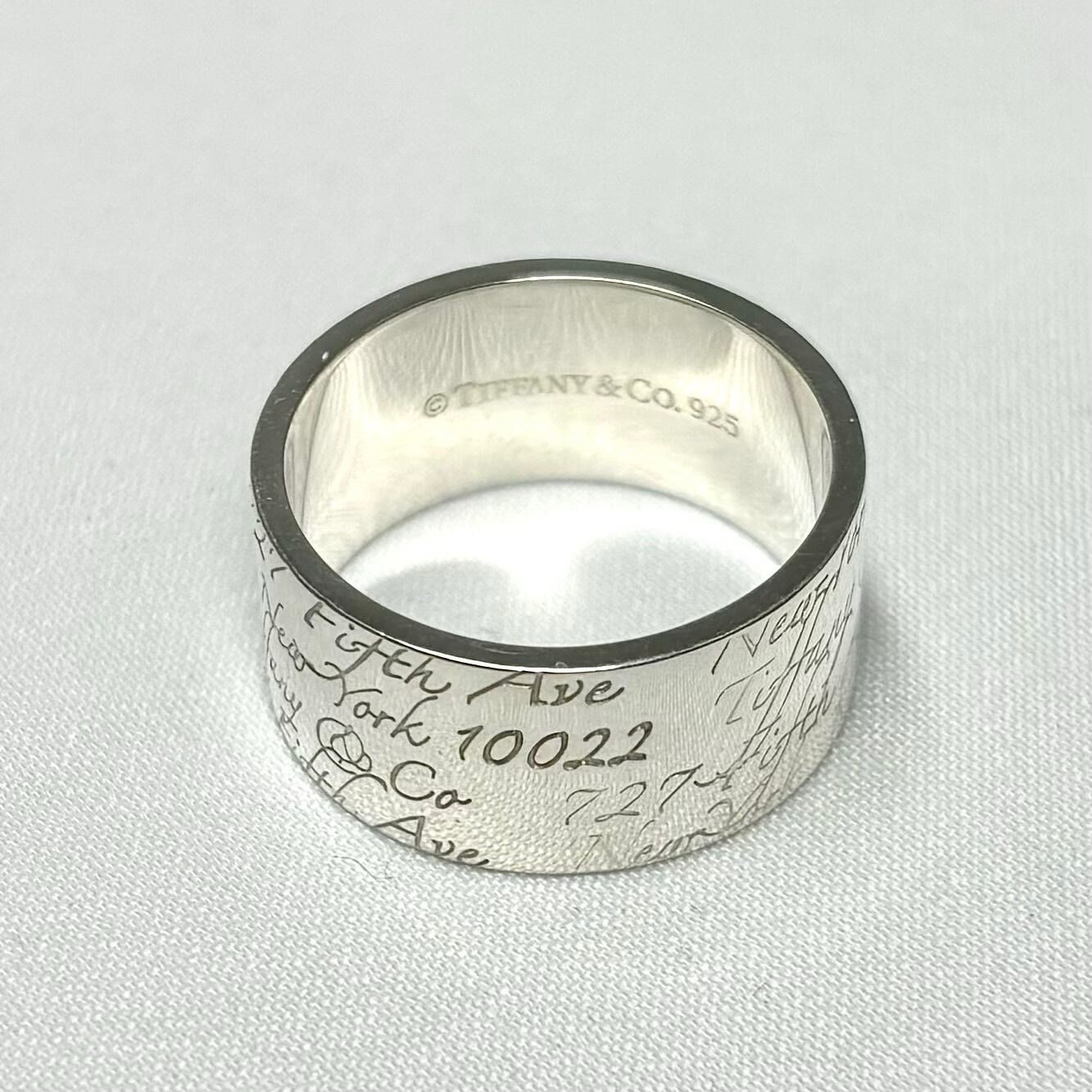 Tiffany ワイドノーツリング #19