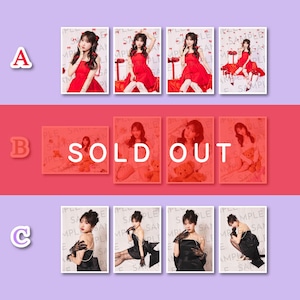 【横野すみれ生誕記念】ブロマイド4種1セット（×3パターン）【ZR0576】