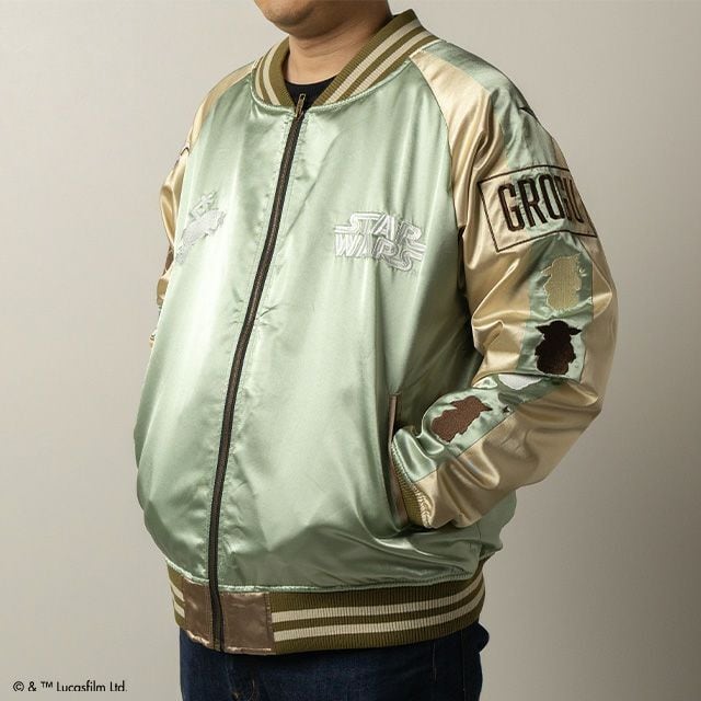 スターウォーズ アウター スカジャン 3L シーバタフライ STAR WARS キャラクター グッズ キャラジャン】 STAR WARS スター・ウォーズ シーバタフライ