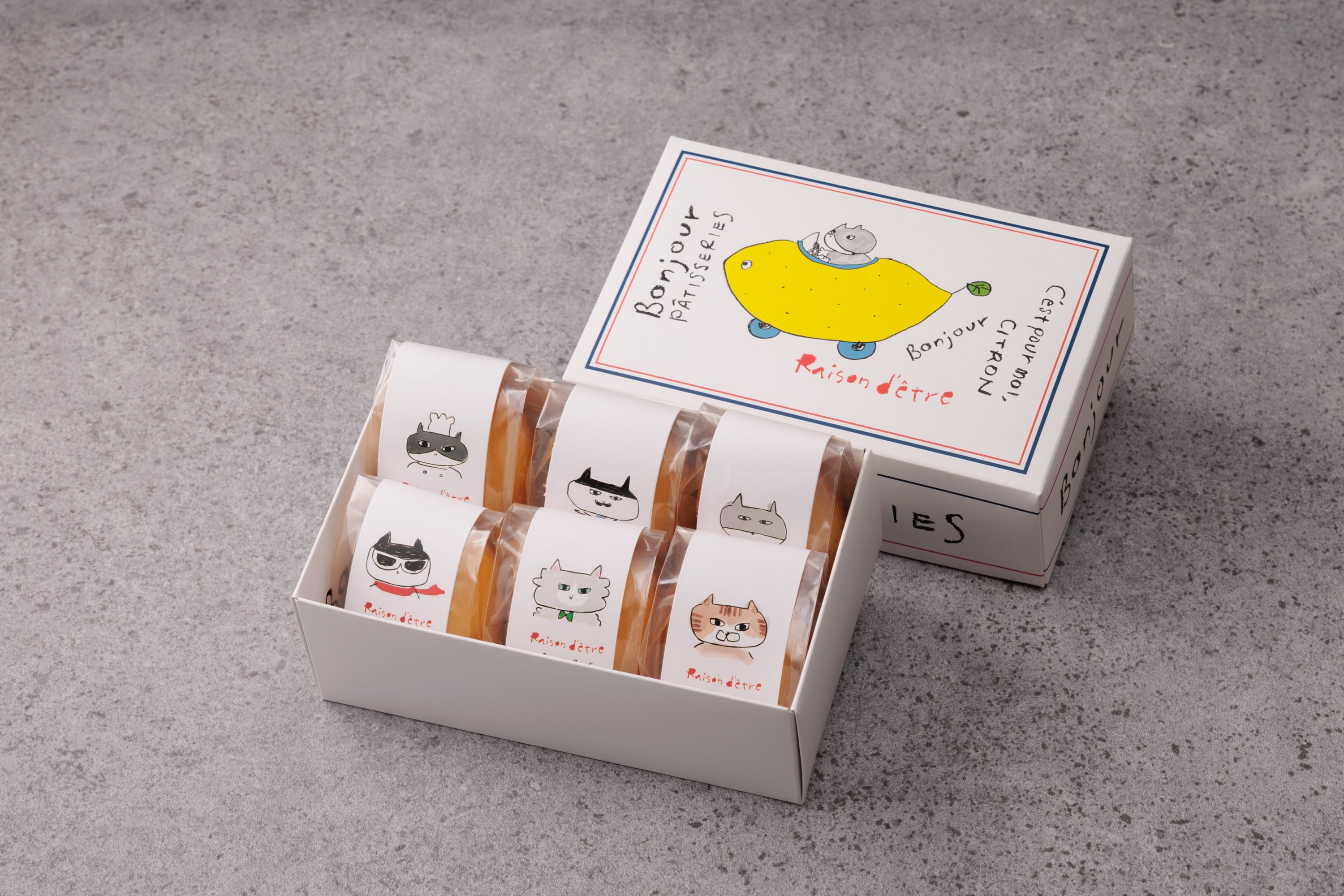Lemon cake 6P Box - レモンケーキ6Pボックス | レゾンデートル広島