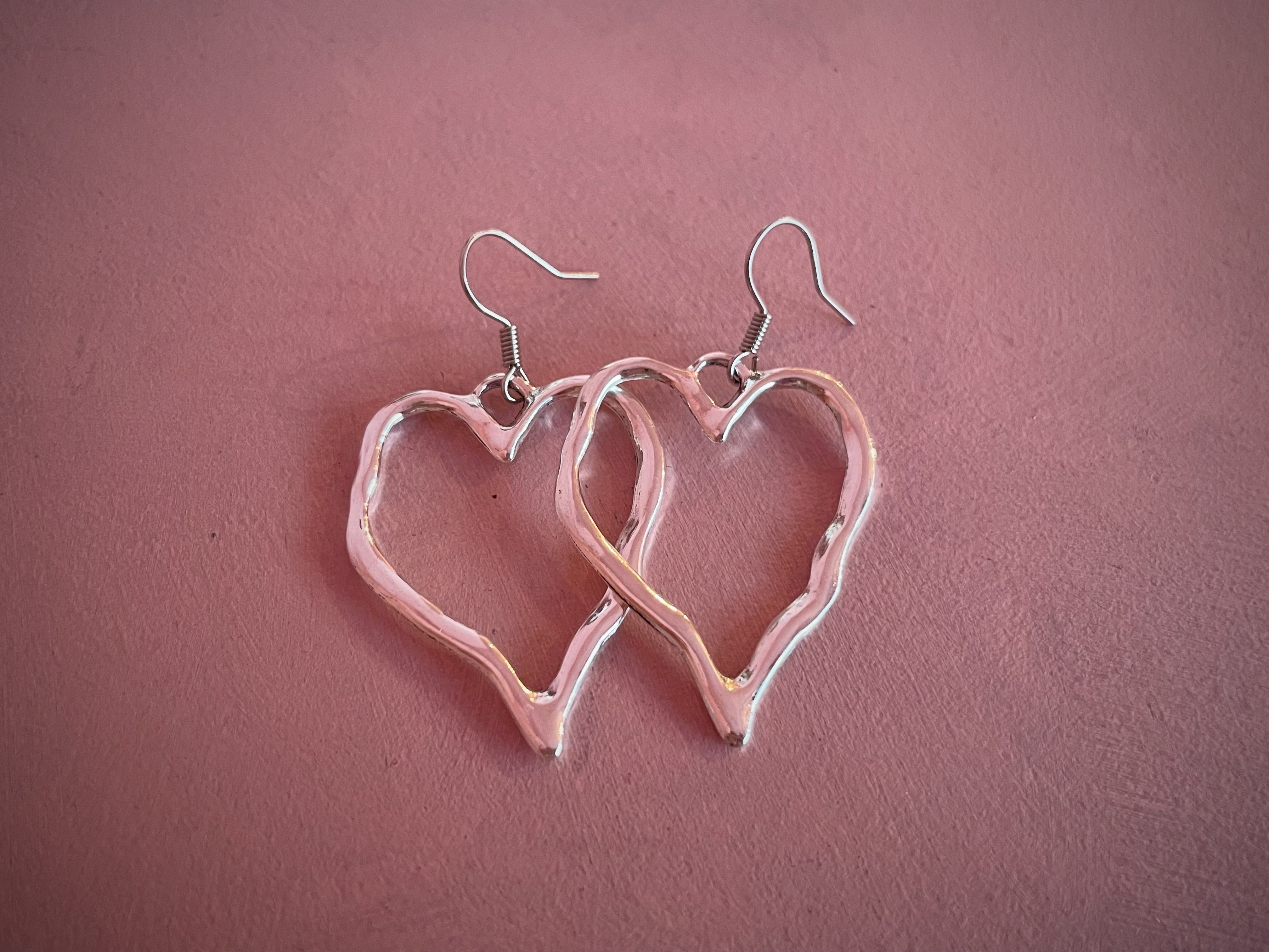 Heart earrings