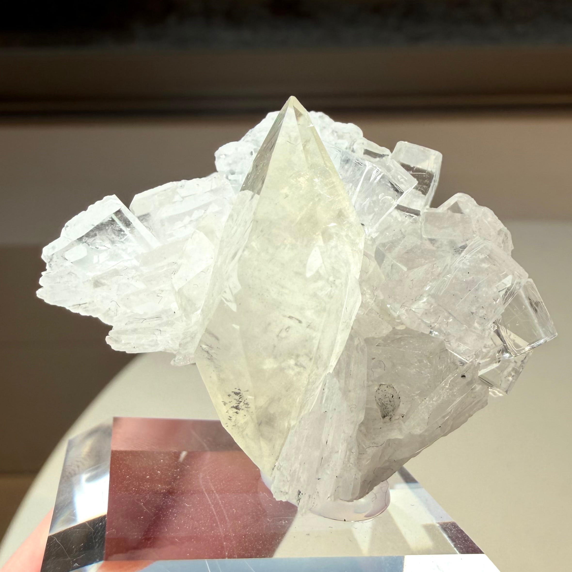 フローライト / カルサイト / バライト【Fluorite with Calcite & Baryte】スペイン産