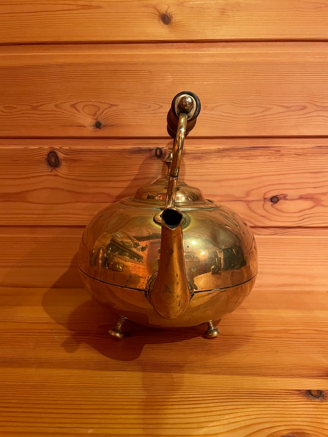 Brass vintage kettle （ラージサイズ） awesome vintagegear オールド／ビンテージキャンプ専門