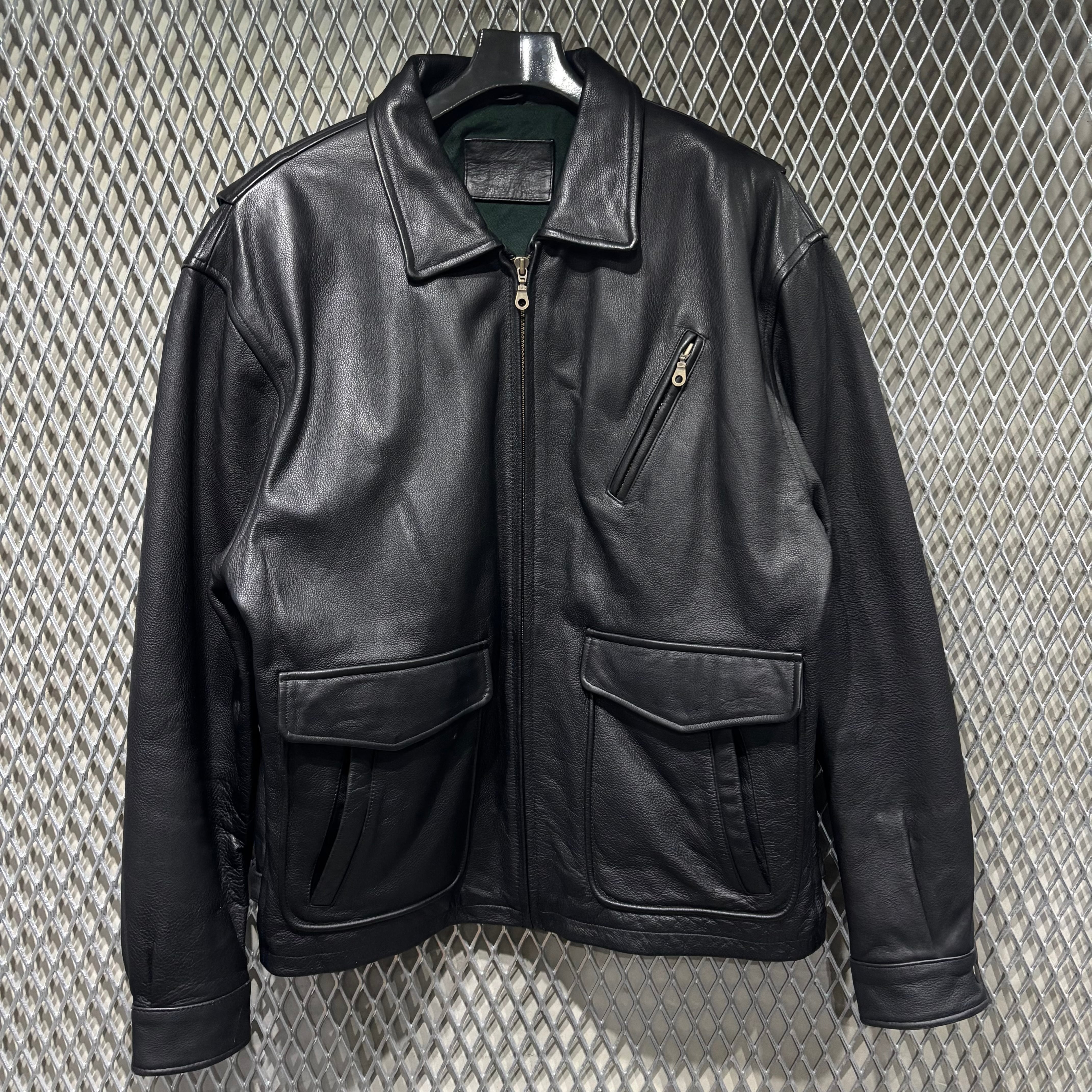 90~00s【St John's Bay】Leather Jacket | the Holic vintage clothing