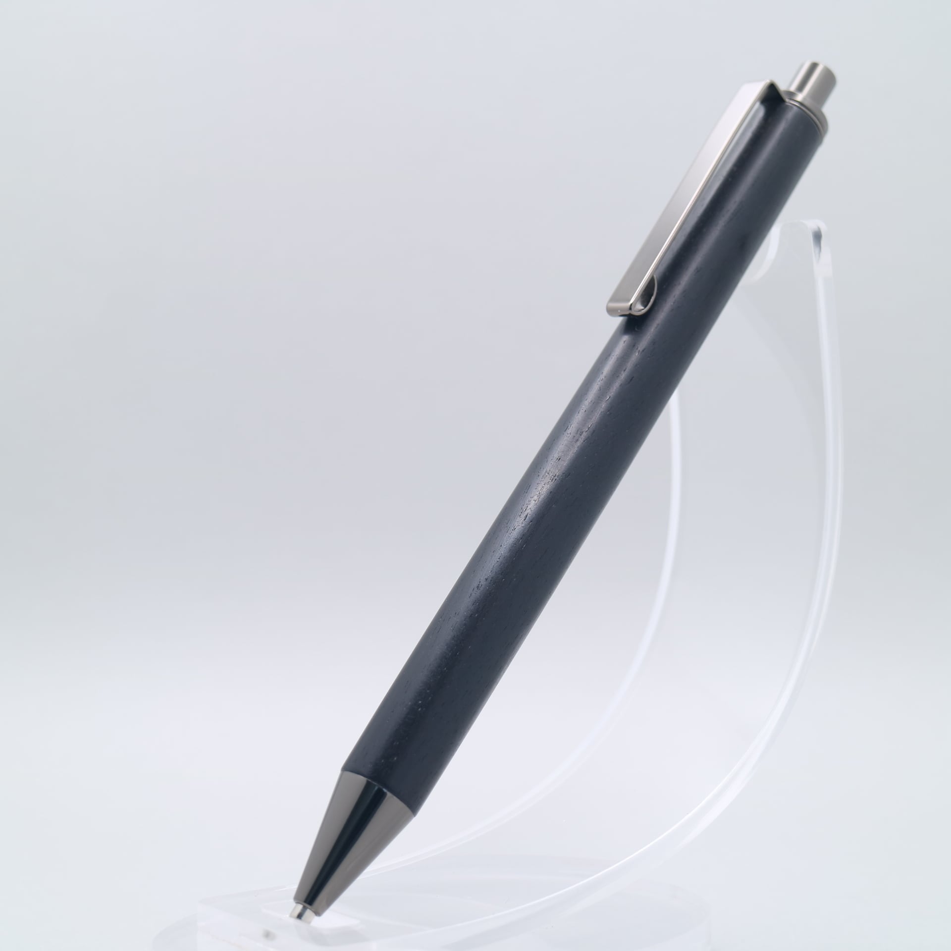 黒檀 木軸シャーペン｜手帳・メモ帳にぴったりのコンパクトサイズ