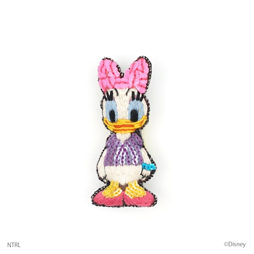 Disney刺繍ミニブローチ / Daisy Duck