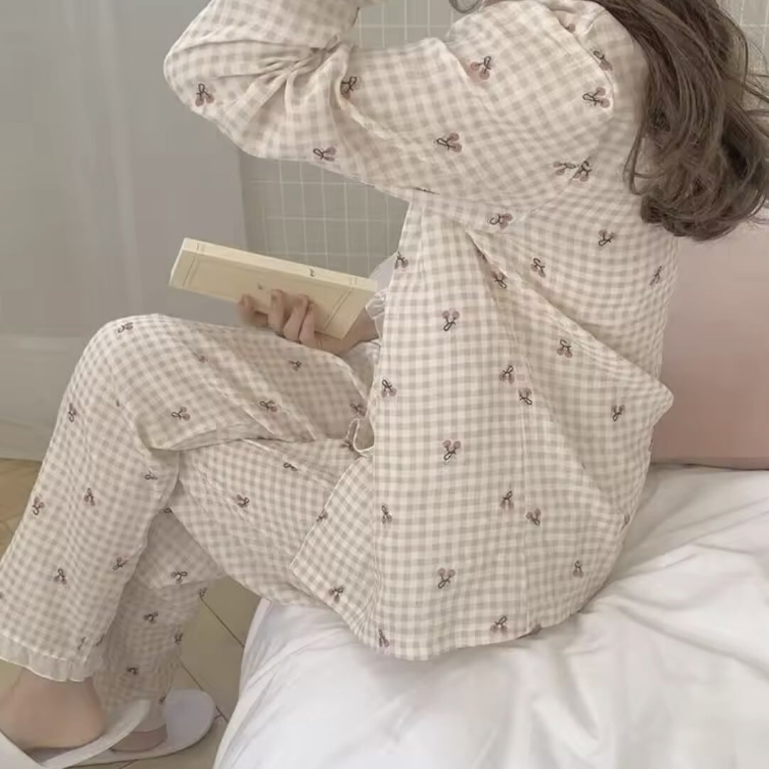 チェリーフリルパジャマ