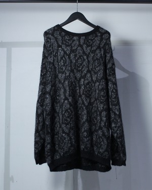 【Caka BLACK】80's “Benetton”Vintage Mohair Blend Knit