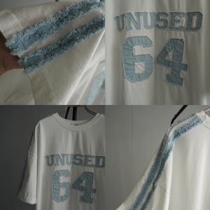 【unused.lab】Sideline denim patch CS/Blue