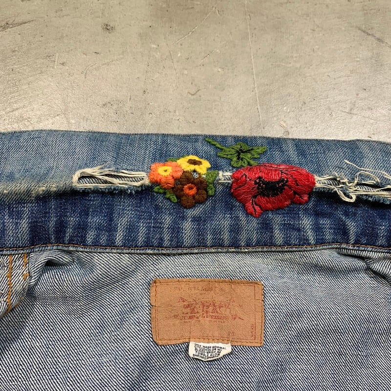 70's Levi's リーバイス 70505-0217 デニムジャケット 4th スモールe