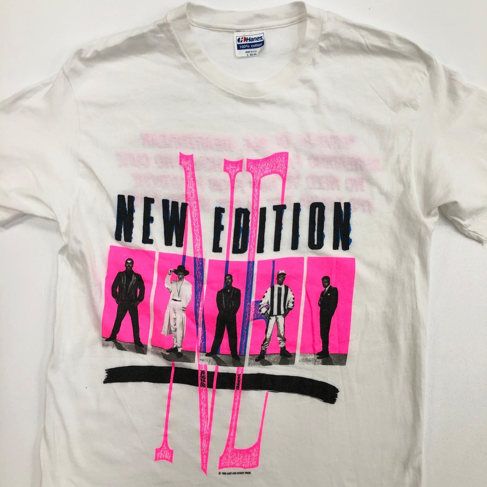 80s USA製 Hanes スマイルTシャツ L 1988年 シングルステッチ 当時物