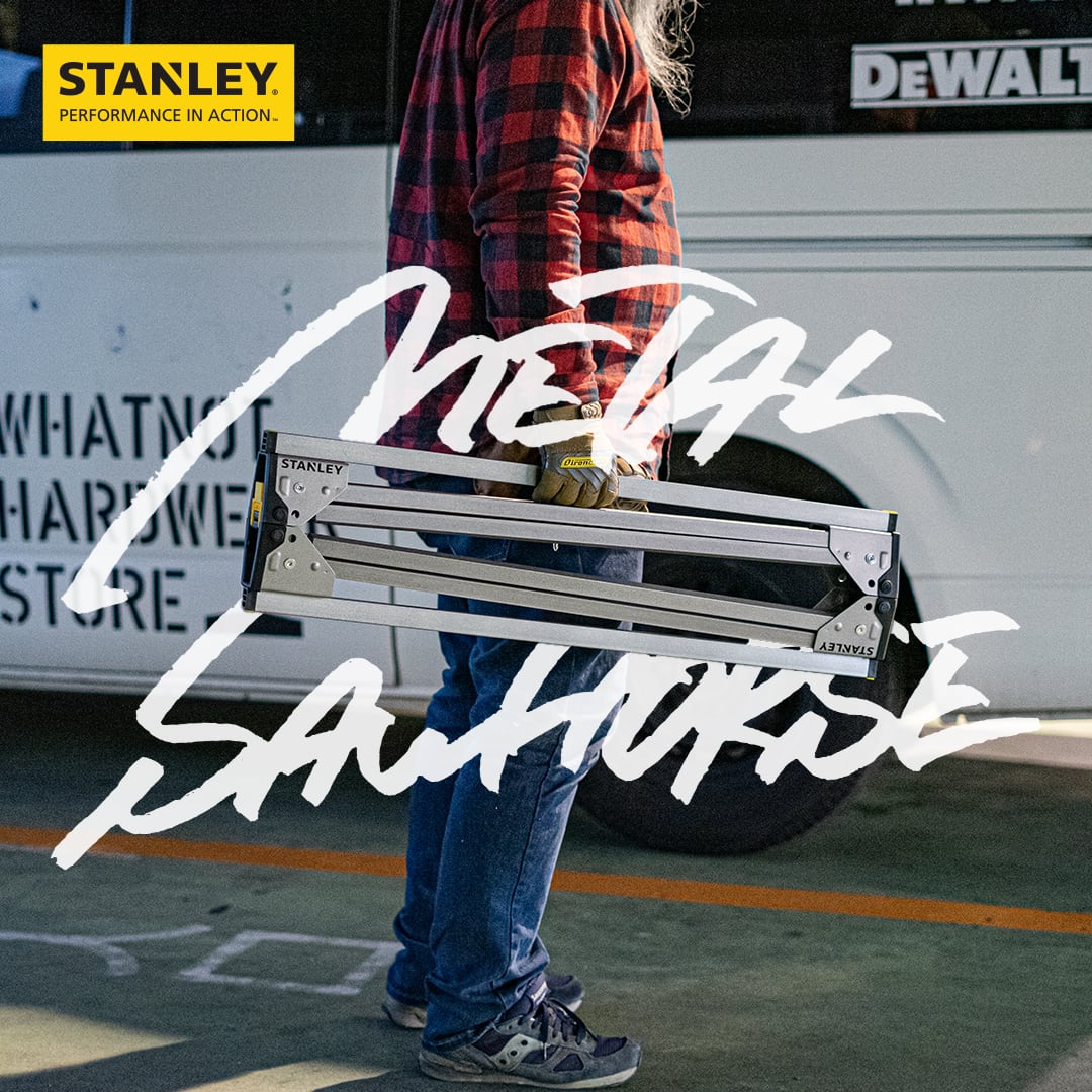 STANLEY／METAL SAWHORSE（2脚セット） | WHATNOT HARDWEAR STORE