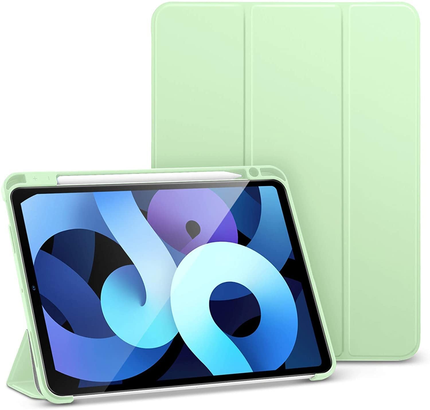 iPad Air 4 ケース 2020 iPad 10.9インチ Pencilホルダー付き ソフト