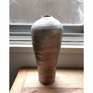 遠藤岳　Large vase SILVER