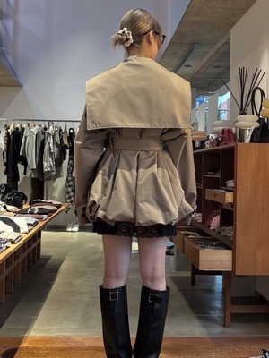 【26AW | WOMEN】POOLDE プールデ / コート / Sailor Dress Trench  PLD-26AW-CO02