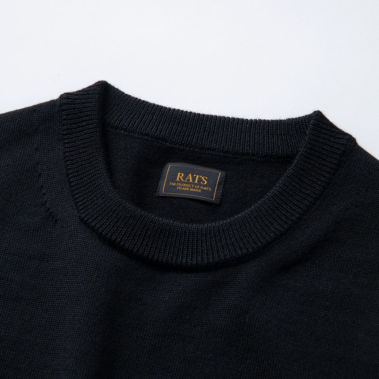 RATS(ラッツ) / HIGH GAUGE CREW NECK KNIT(22'RN-0910)(クルーネックニット) | FAGRASS BASE  STORE powered by BASE