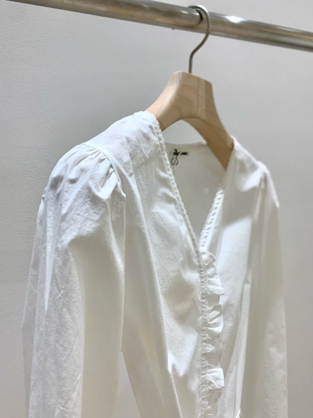 (予約) HAUS / May cotton blouse 1color