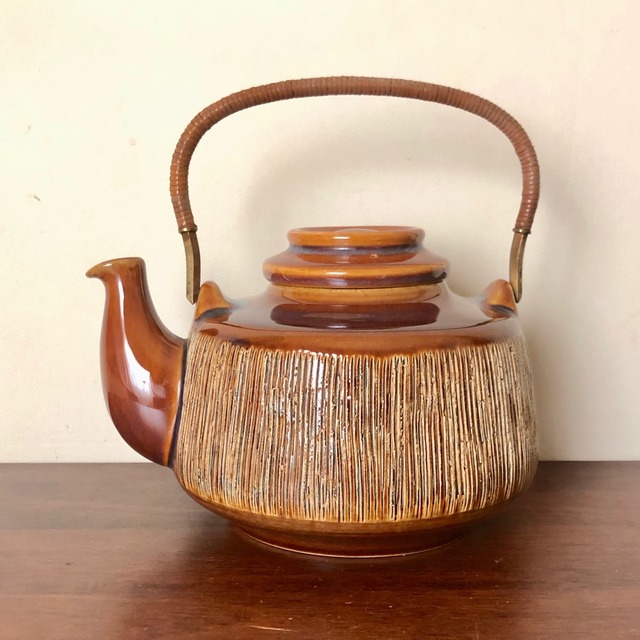 DENMARK LUNDTOFTE TEAK HANDLE SUGAR POT