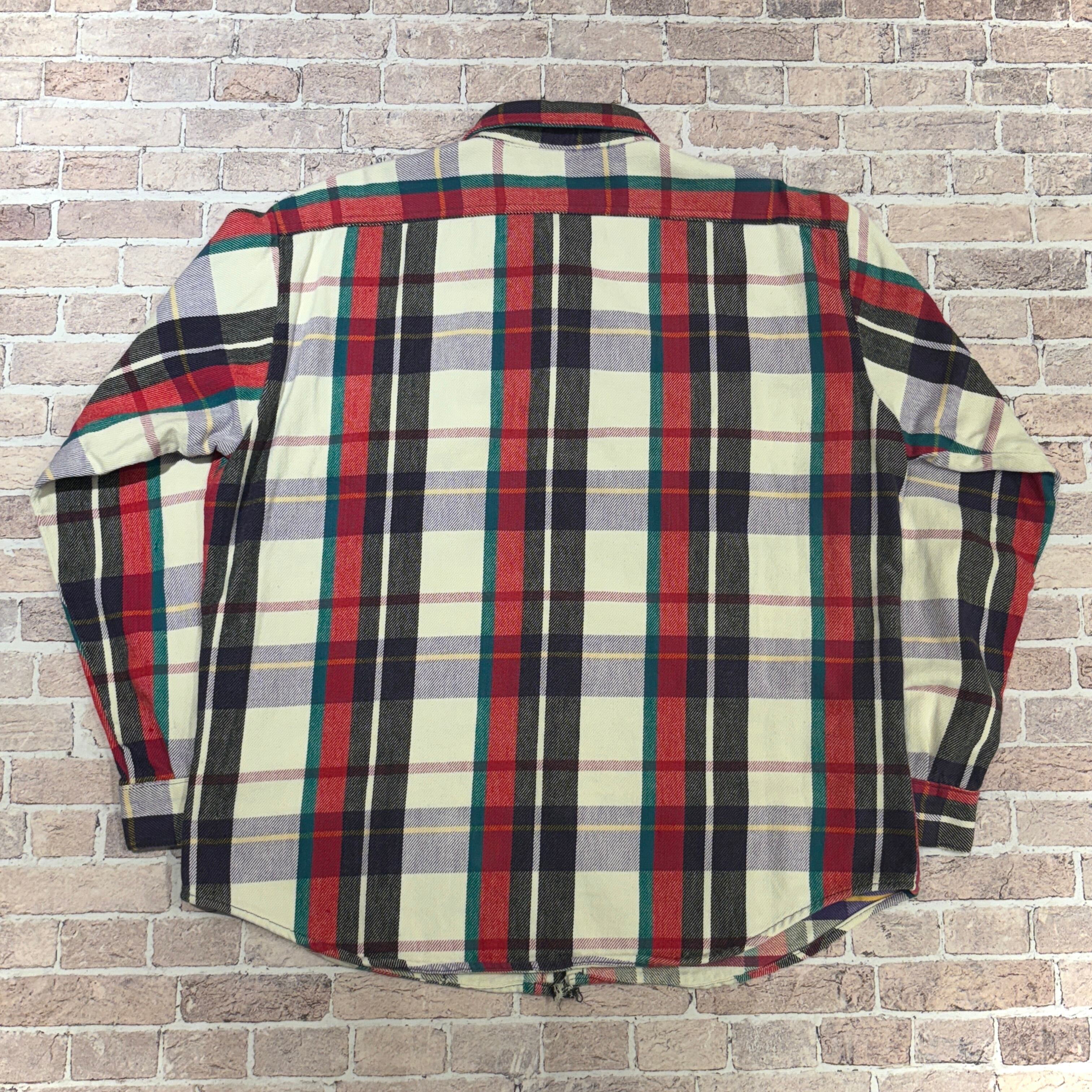 1980s FIVE BROTHER FLANNEL SHIRT | safarionline