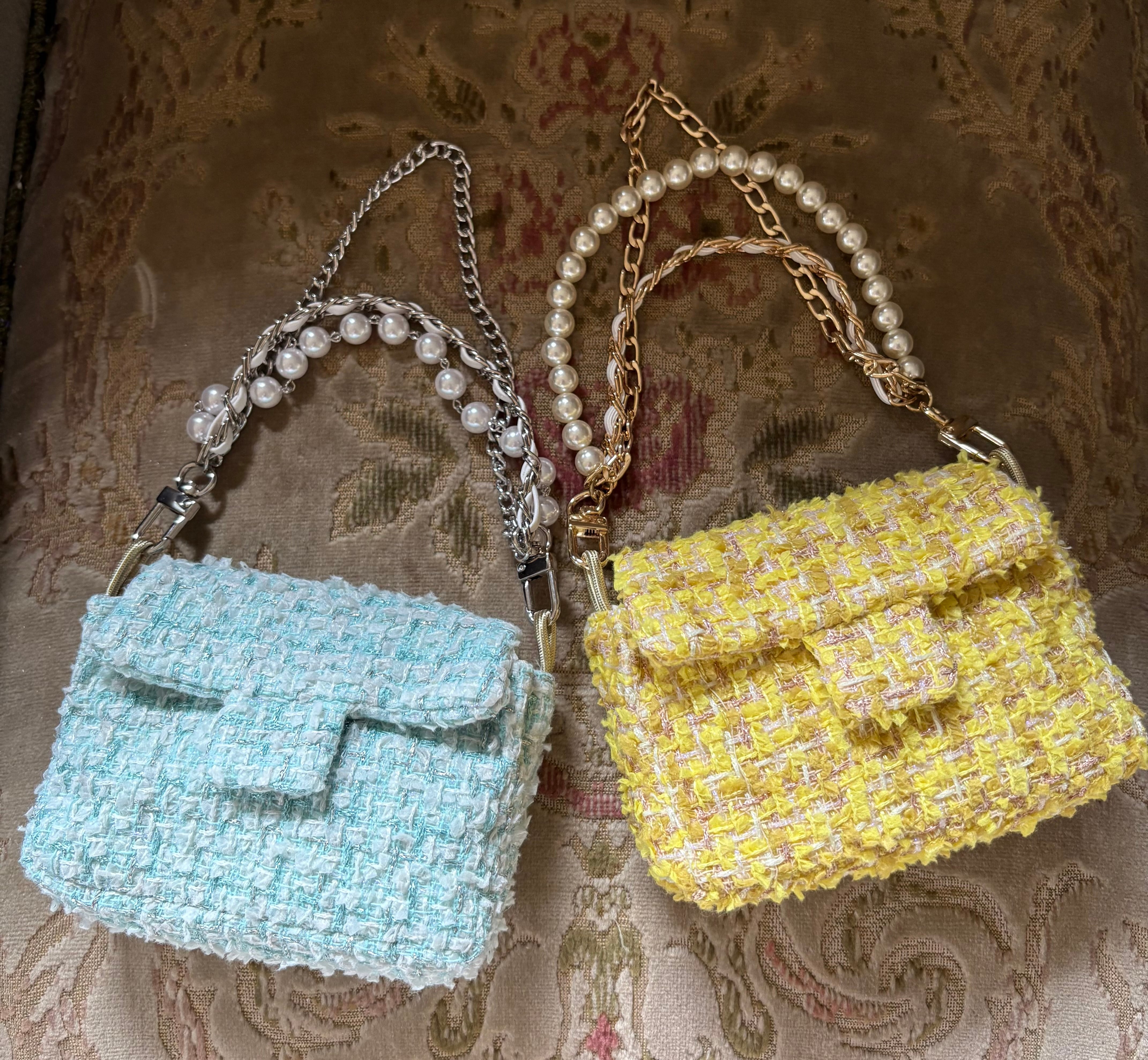 キット）ツイード生地のミニバッグ | フェステナ・レンテJAM