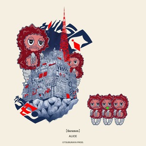 【POP UP先行販売】Crafted Daily Tops "Garamon" crft.ALICE【Pacth】