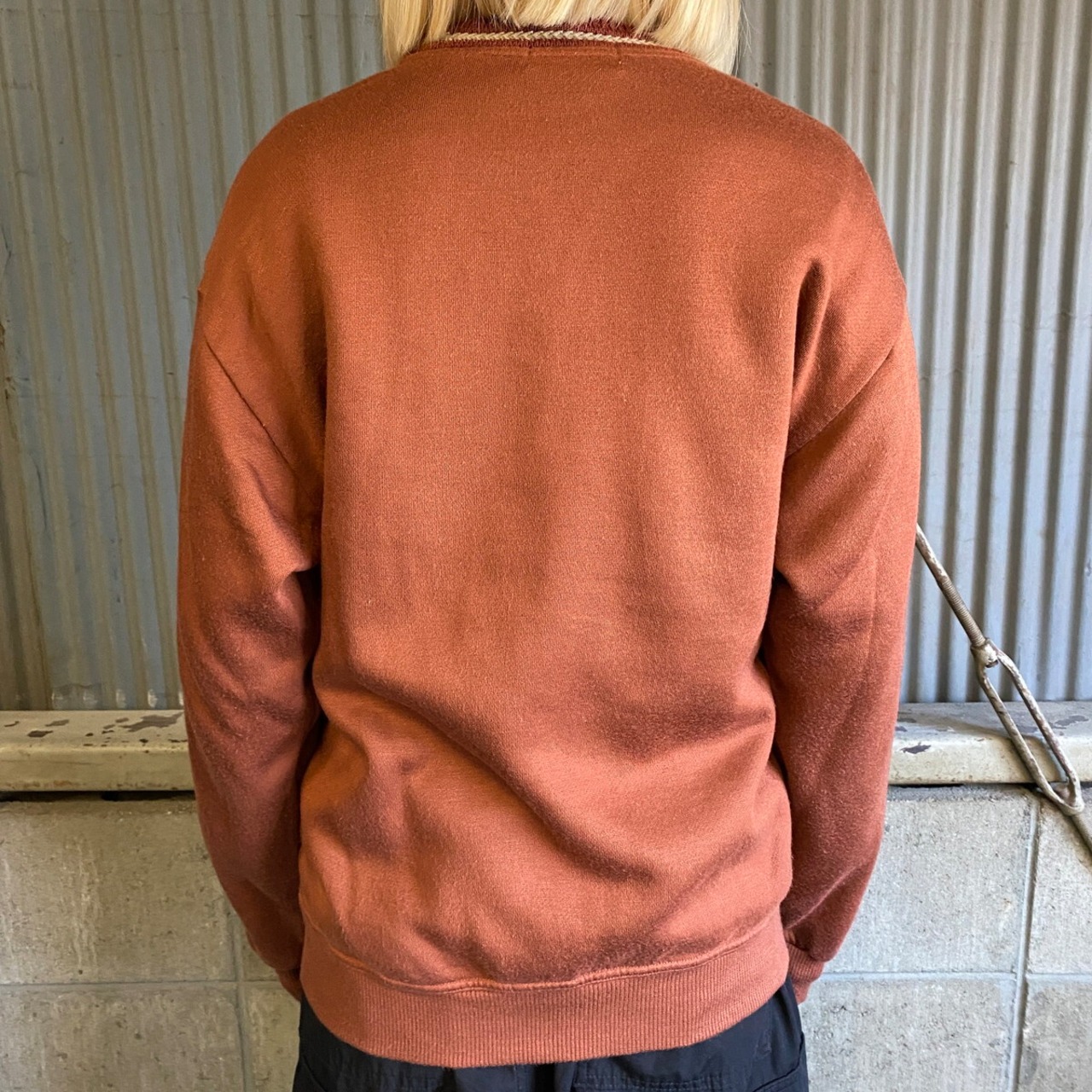 日本製 90年代 HUNTING CLUB ロゴ刺繍 スウェット トレーナー メンズM 
