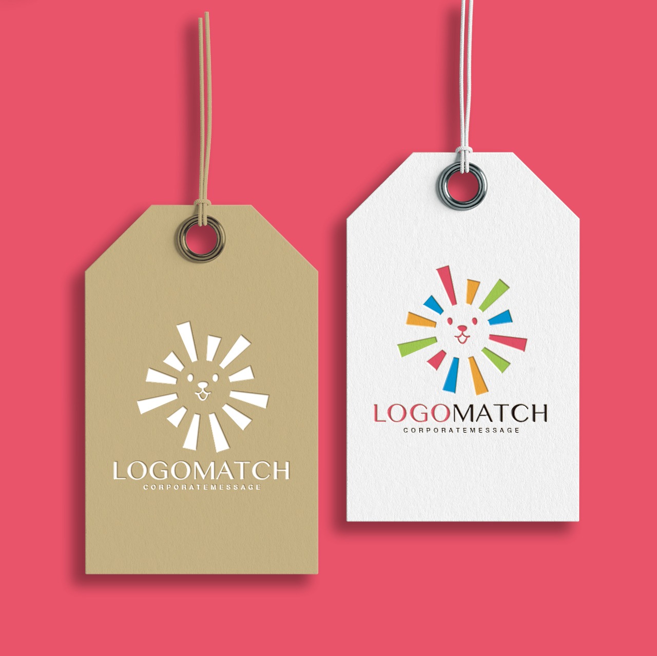 太陽のライオンのロゴ