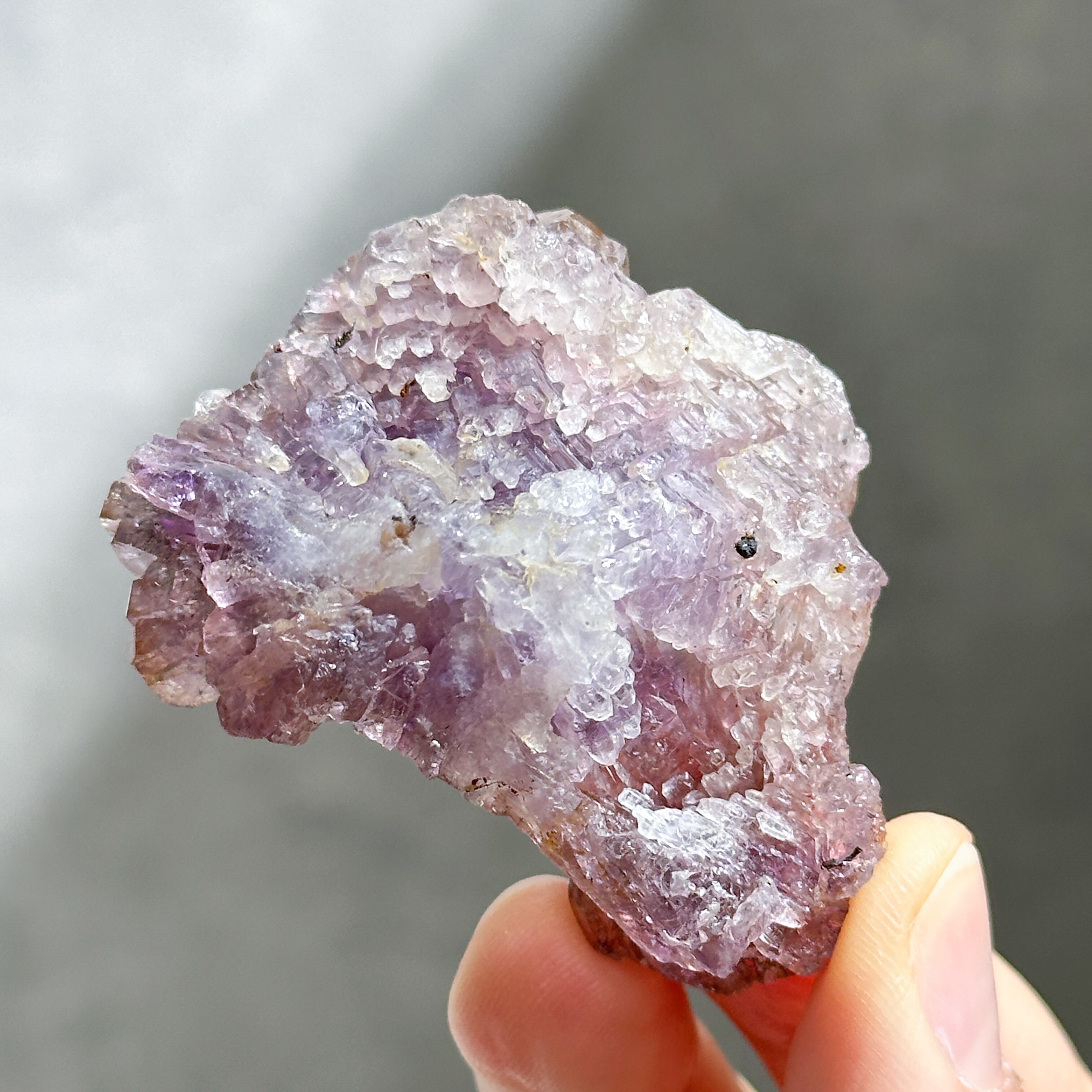インド・カルール産アメジスト クラスター22◇ Amethyst ◇天然石