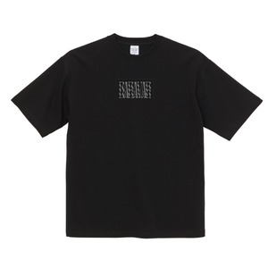 【BIGSIZE】DARAVAR : tag T-shirt(Black)(受注生産)