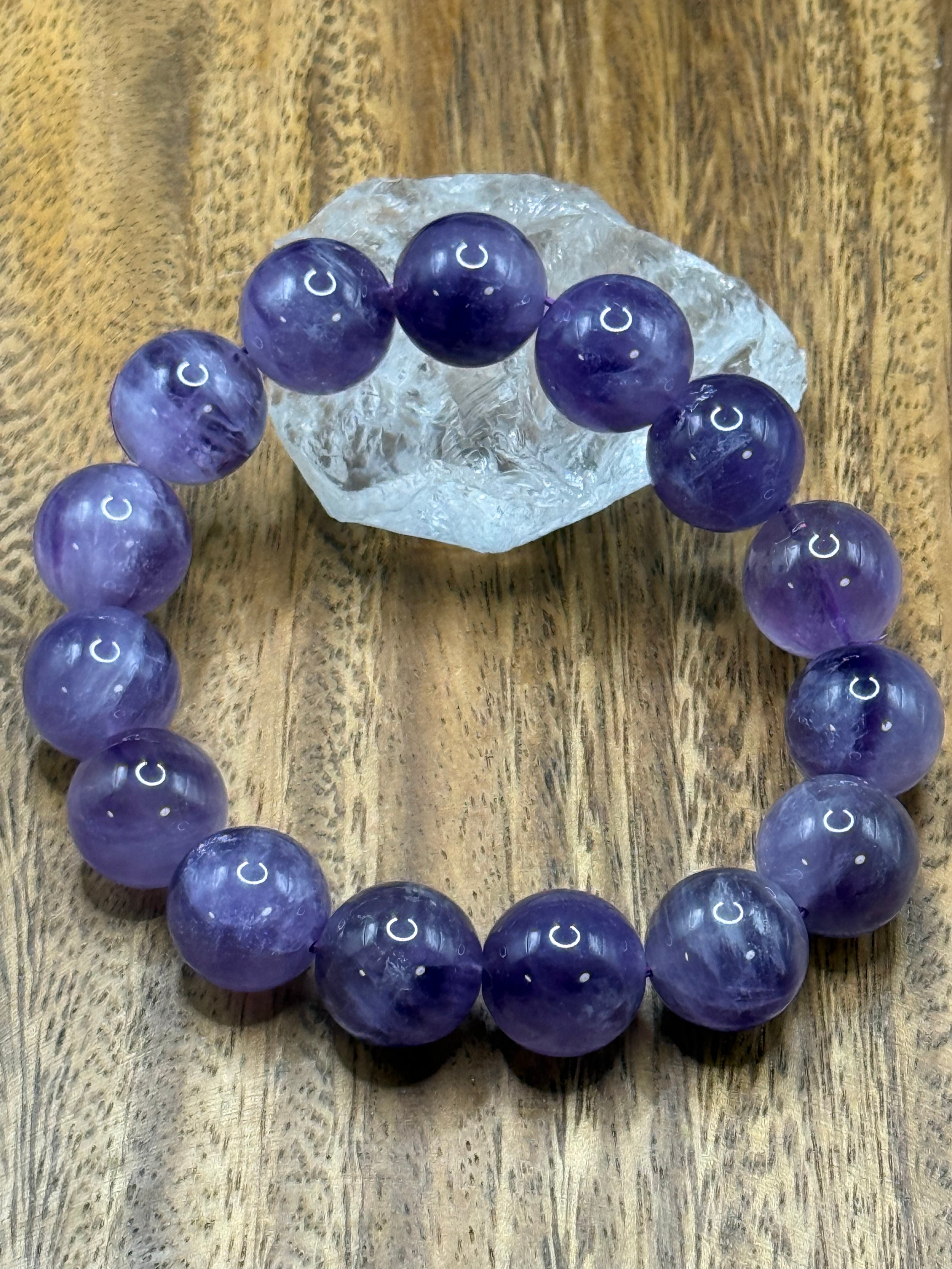 バイカラーアメジスト 14.5mm