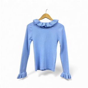 ピュアフリル・カラープルオーバー