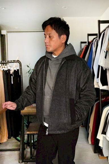 melple Glencheck Drizzler Jacket メイプル | ダブズマーケット