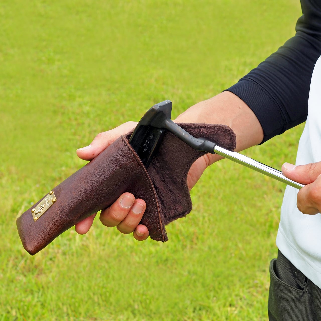 Leather Putter Cover “Blade” (ゴルフ / ヘッドカバー / パターカバー