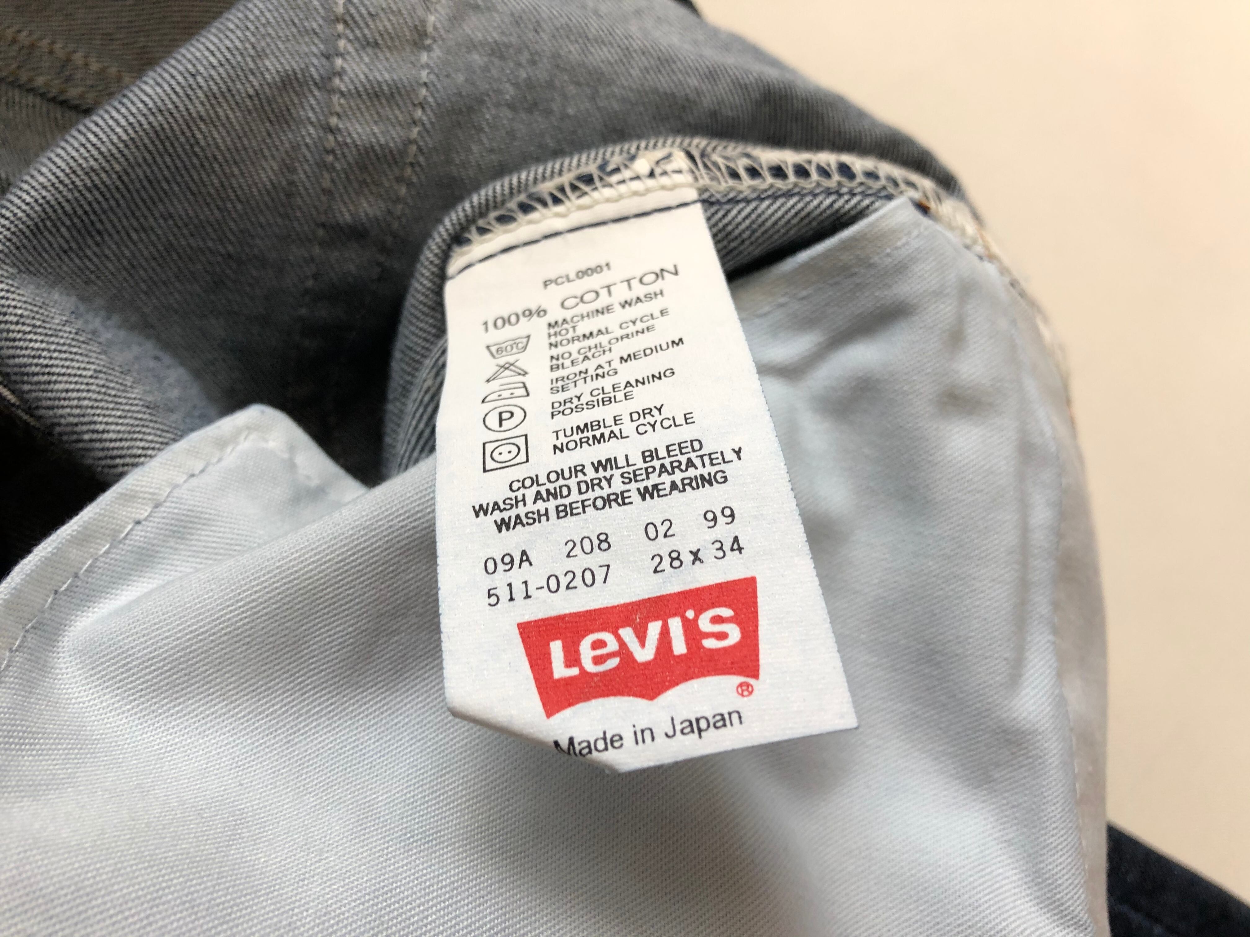 90's dead stock！LEVI'S リーバイス 511 322 | ＳＥＣＯＮＤ HAND RED